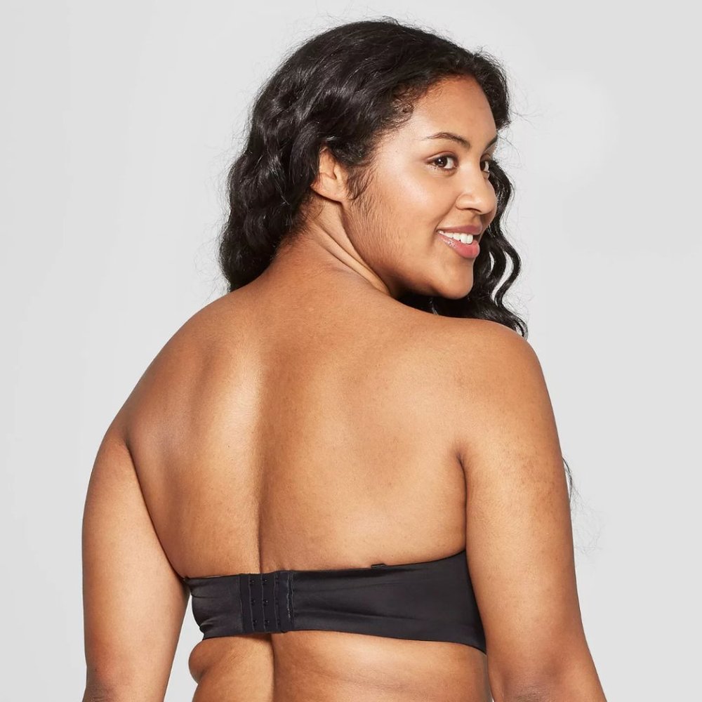 Auden Women's Lightly Lined Strapless Bra - Picture 2 of 5